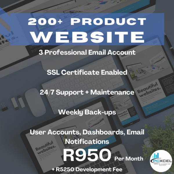 200+ Product eCommerce Website