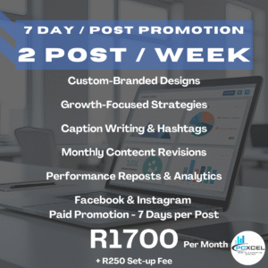 2 Post / Week x 7 Day Meta Paid Promotion